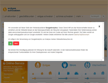 Tablet Screenshot of erdgas-schwaben.de